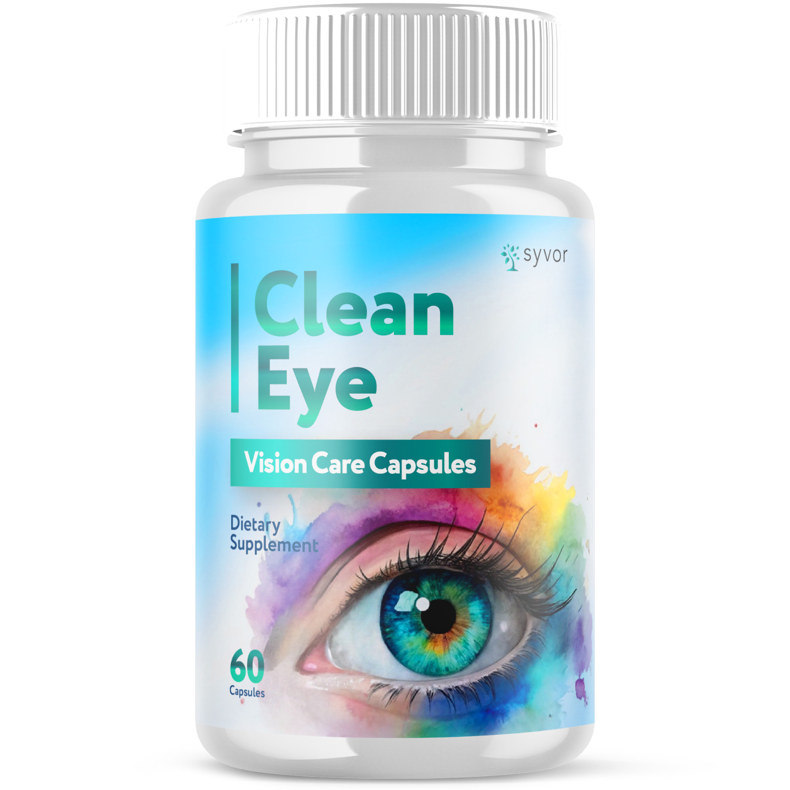 (1 Pack) Clean Eye Advanced Support For Healthy Eye Vision CleanEye 60 Capsules