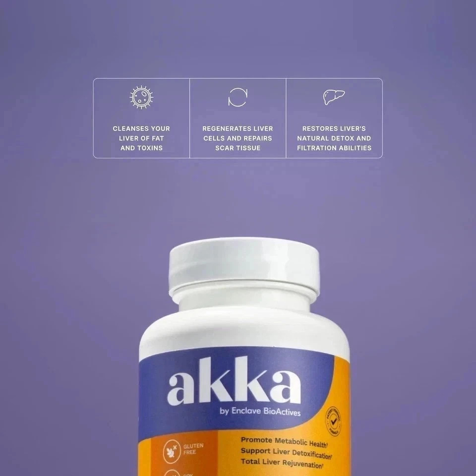 3PCS-AKKA-Premium Liver Purify Detox & Repair Superbiotic,Gut Health