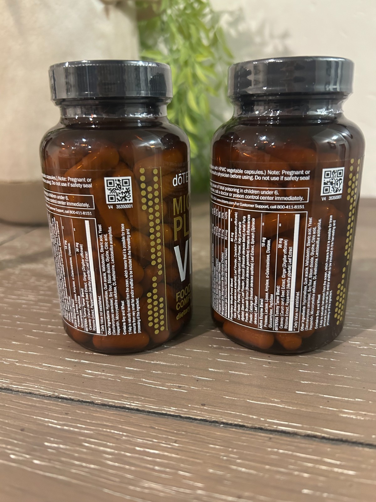 doTERRA Microplex VMz Food Nutrient Complex, SEALED 120 Caps (2)Unknown Exp Date