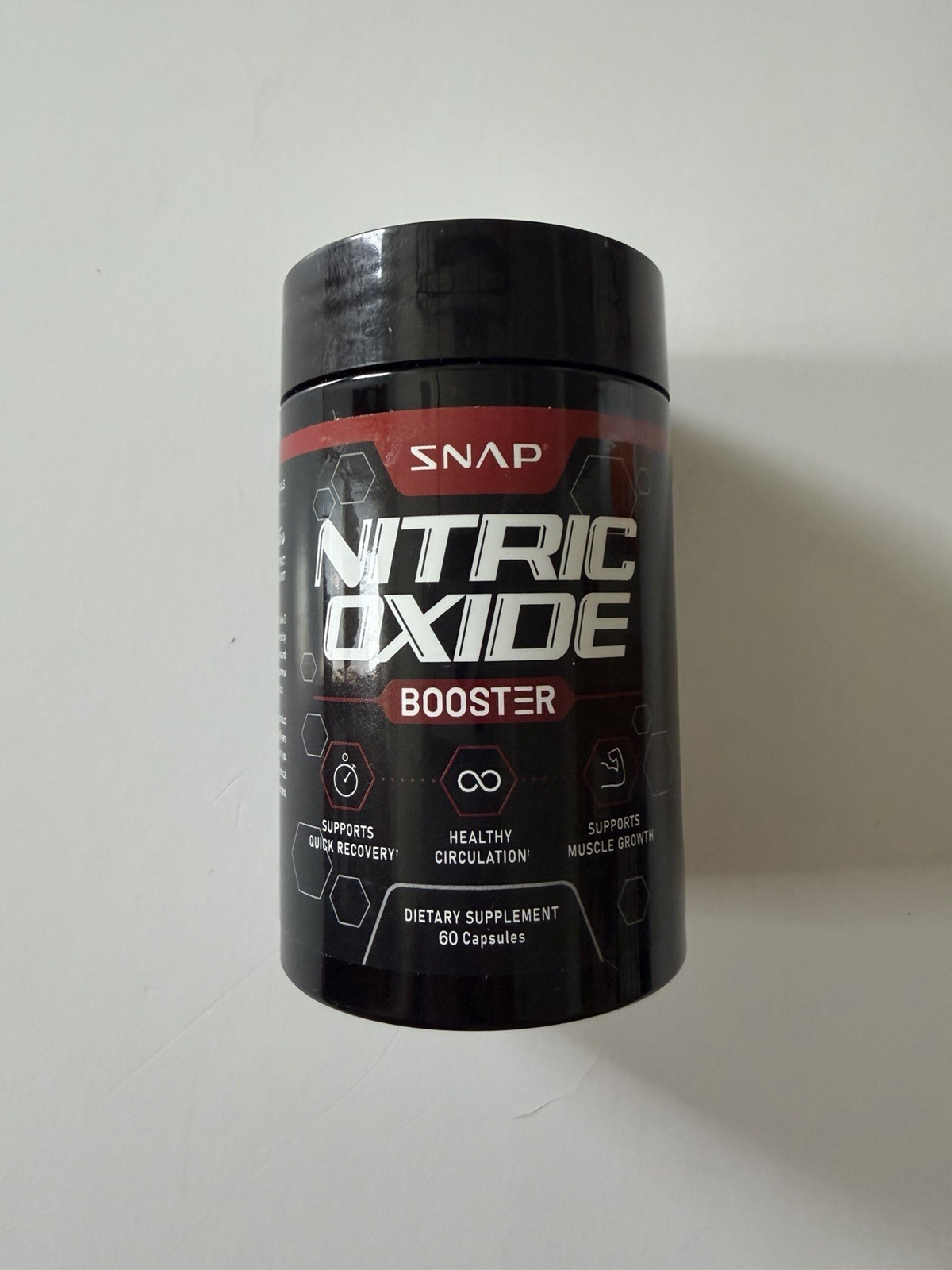 SNAP Nitric Oxide Booster 60 Capsules Sealed EXP 09/2028 Dietary Supplement
