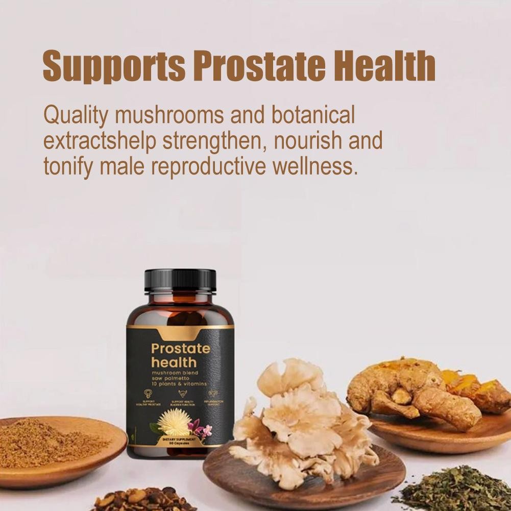 1-5X Prostate Health Softgels Support For Men Wellness Health Natural Care