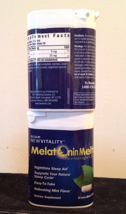 Quick Melt Melatonin 90 Tabs by Doctors Best x 2 – UNISEX