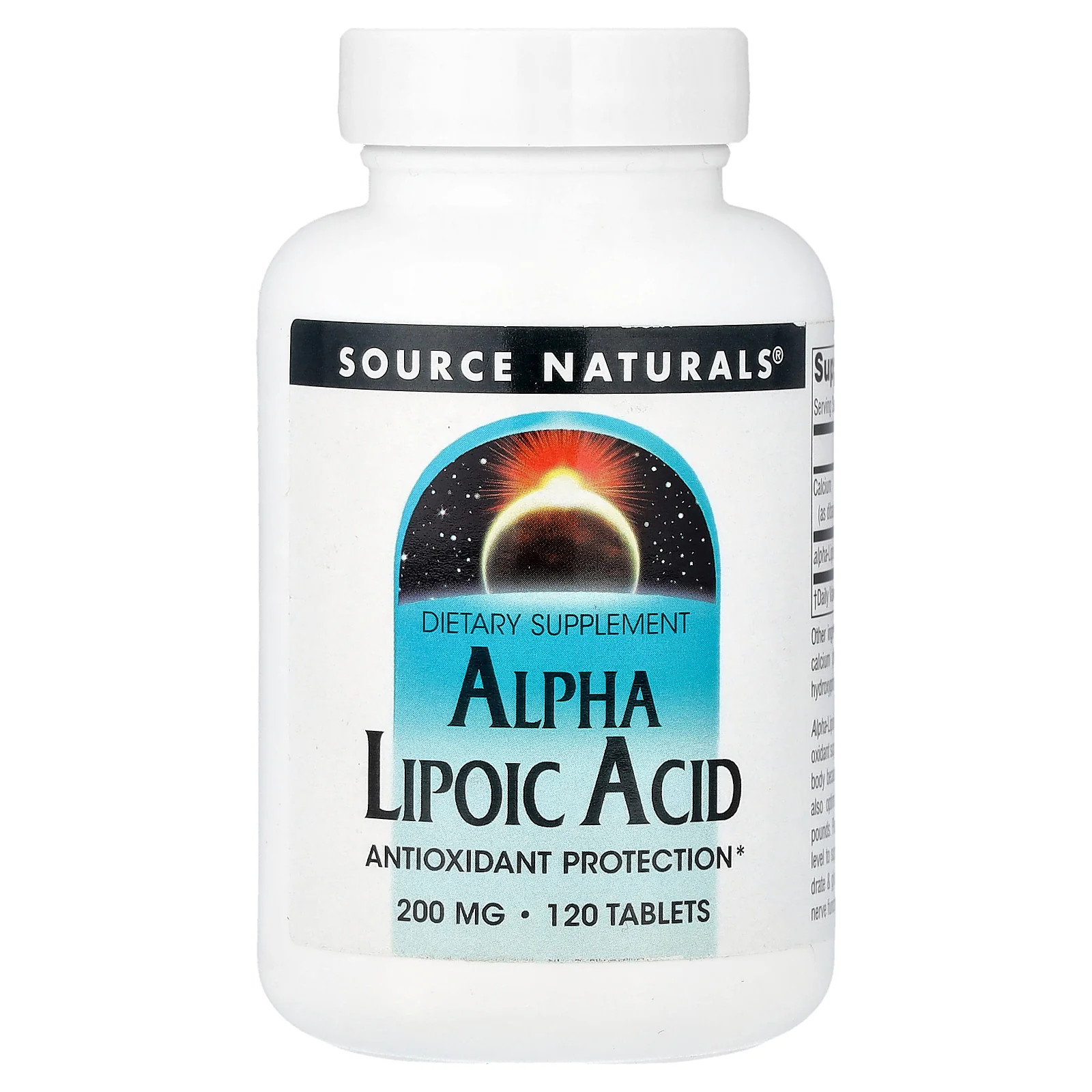 2 X Source Naturals, Alpha Lipoic Acid, 200 mg, 120 Tablets