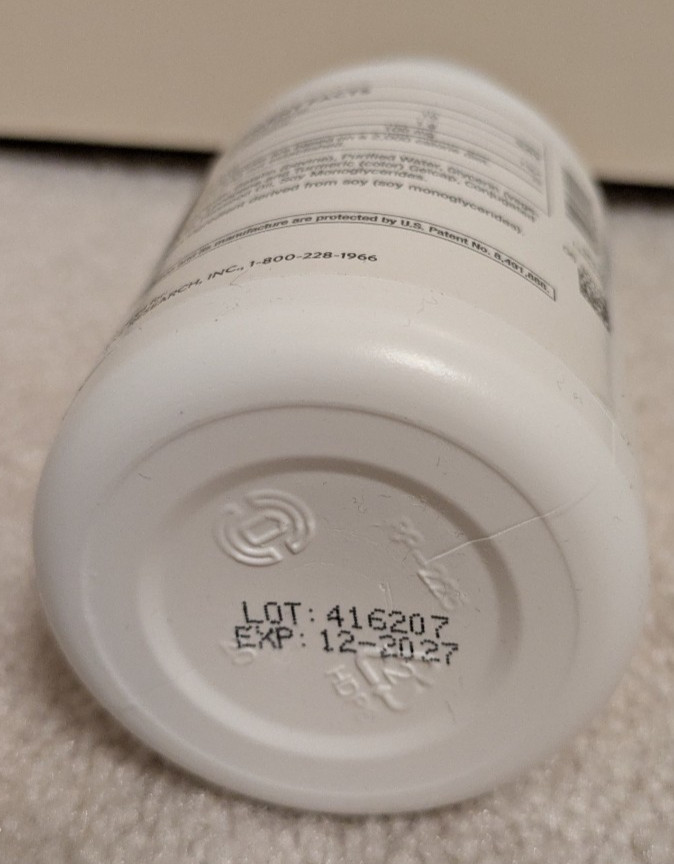 Thorne CoQ10 100mg Ubiquinone Heart Brain Energy 60 Softgels EXP: 12-2027