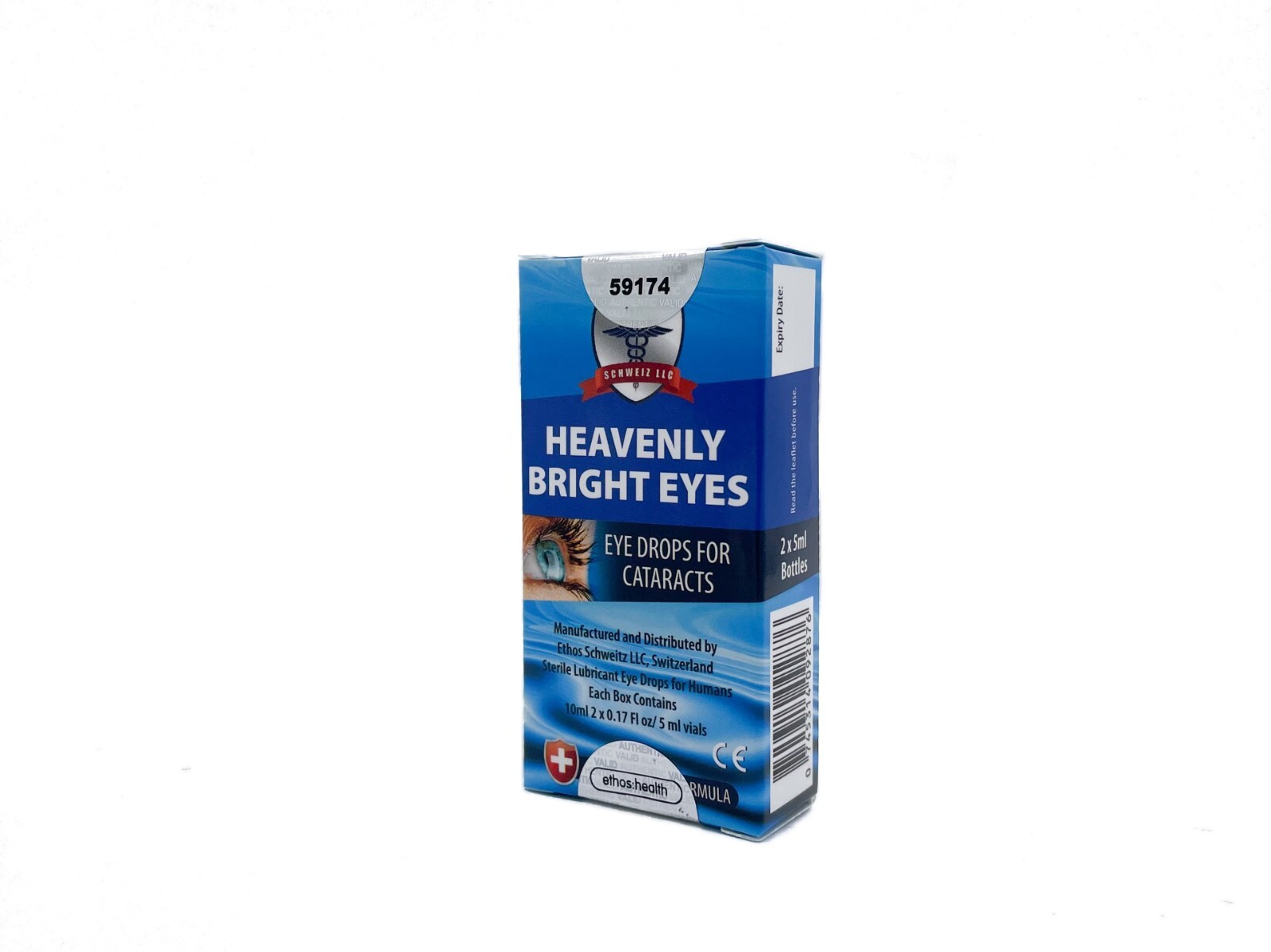 Ethos Heavenly Bright Eyes N-Acetyl-Carnosine Eye Drops for Cataracts 20ml
