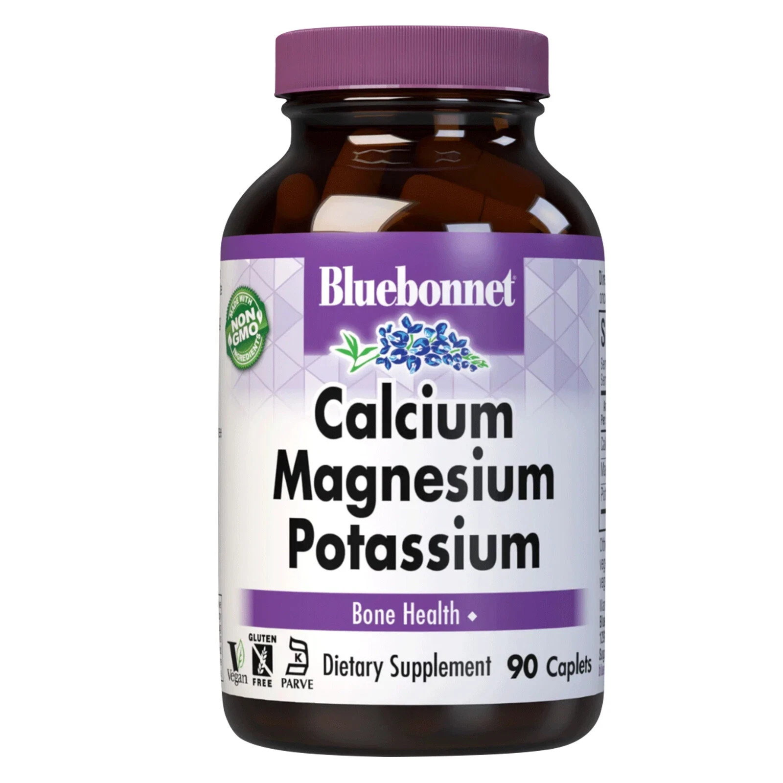 Calcium Magnesium & Potassium 90 Caplets