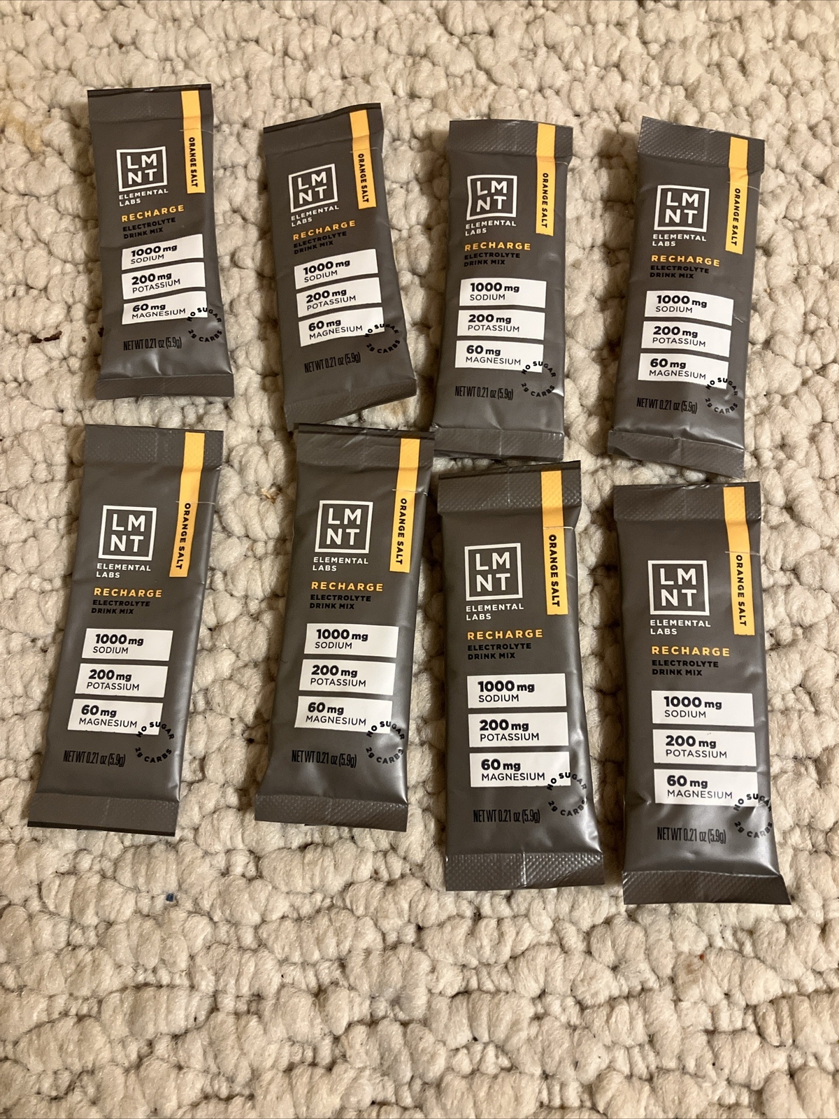 LMNT ELEMENTAL LABS Electrolyte Hydration Powder Variety Sold As Shown No Box