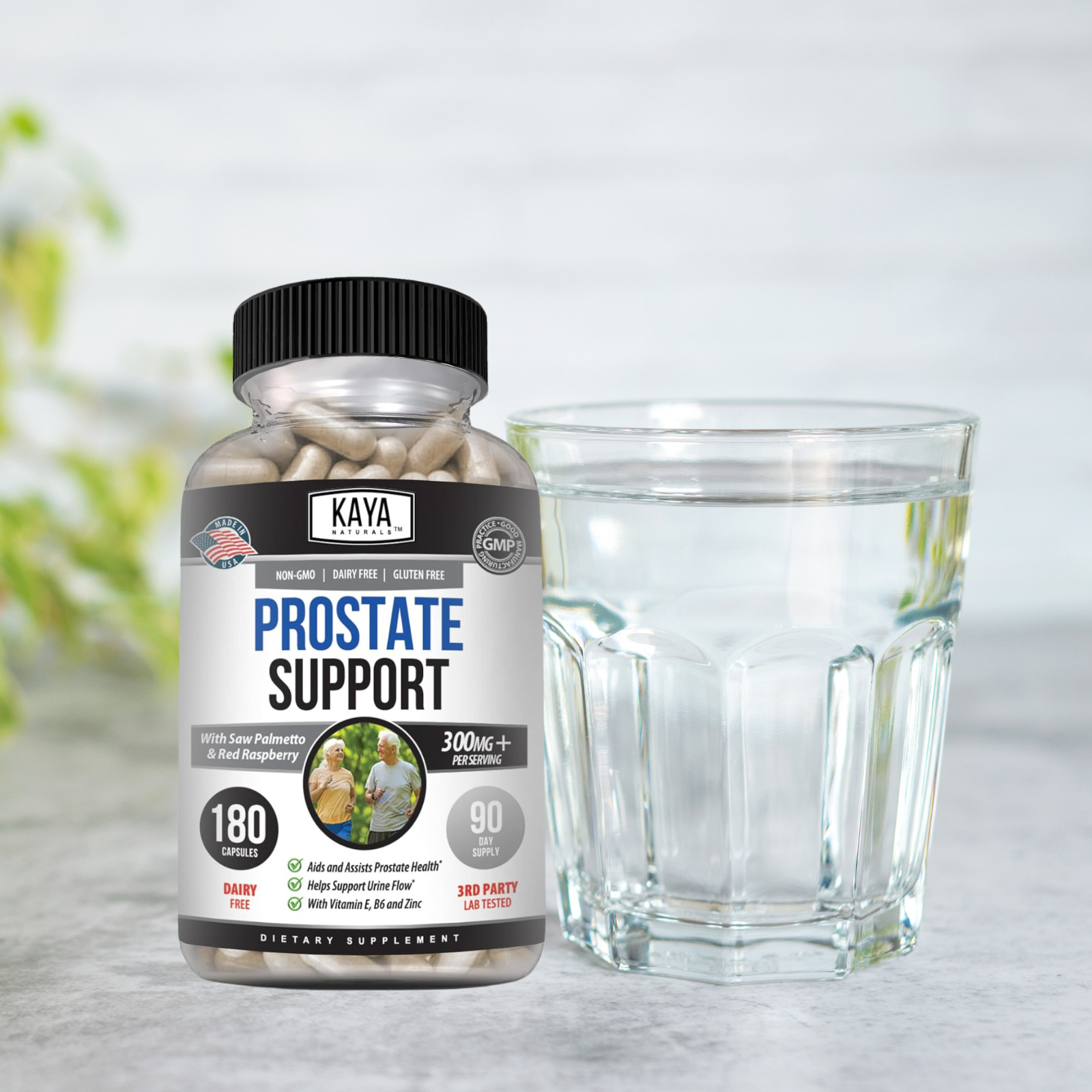 Prostate Health Supplement 180ct DHT & Beta Blocker Bladder Health Control
