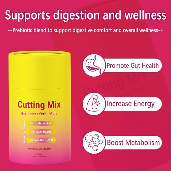 Leefar Cutting Mix Berberine Yerba Mate Fat Burner Energy 3 Pack