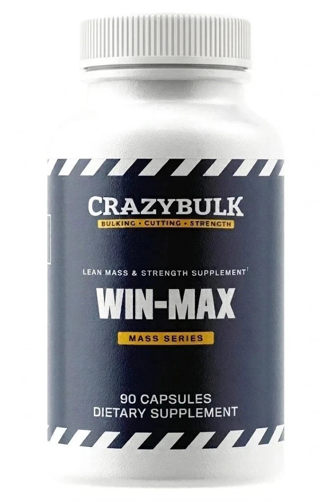 CRAZYBULK WIN-MAX | Natural Anabolic Body Building Supplement | Pack of 1