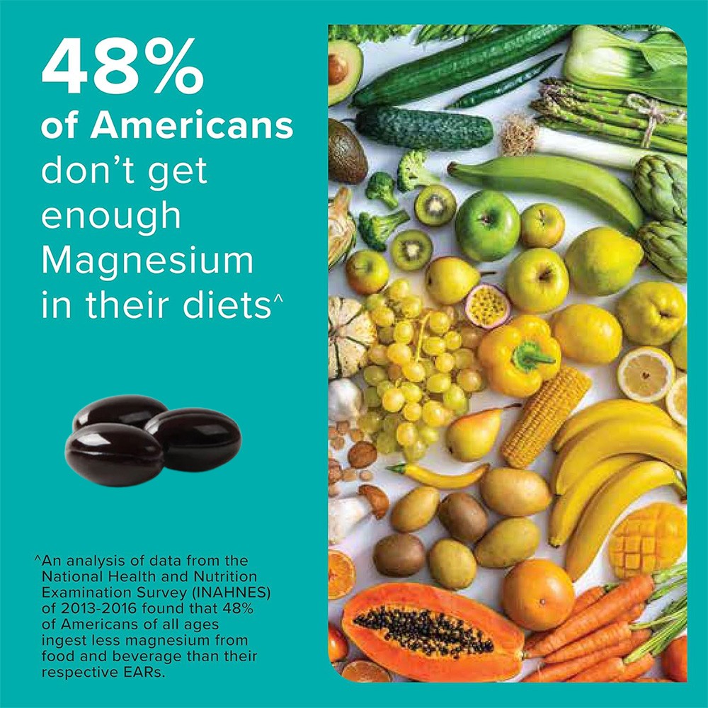 Magnesium 30/60/120 Capsules – glycinate 300mg – Metabolism, Fatigue