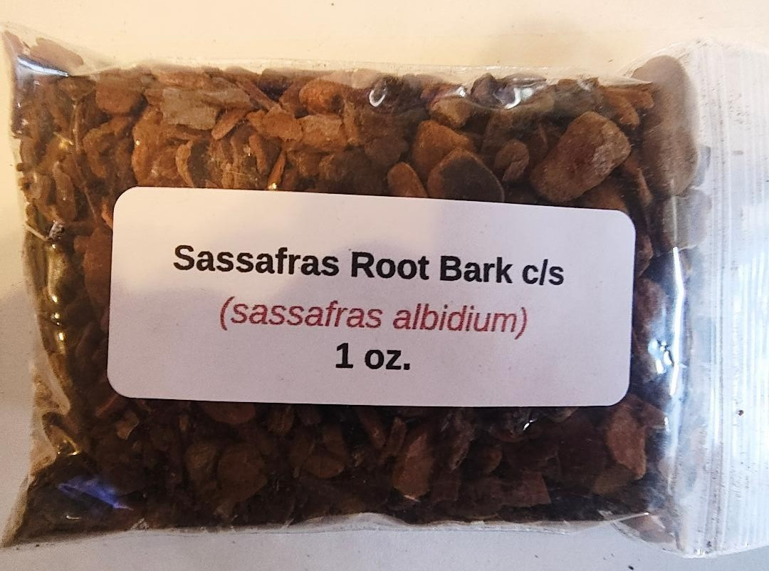 1 oz. Sassafras root bark c/s (sassafras albidium)
