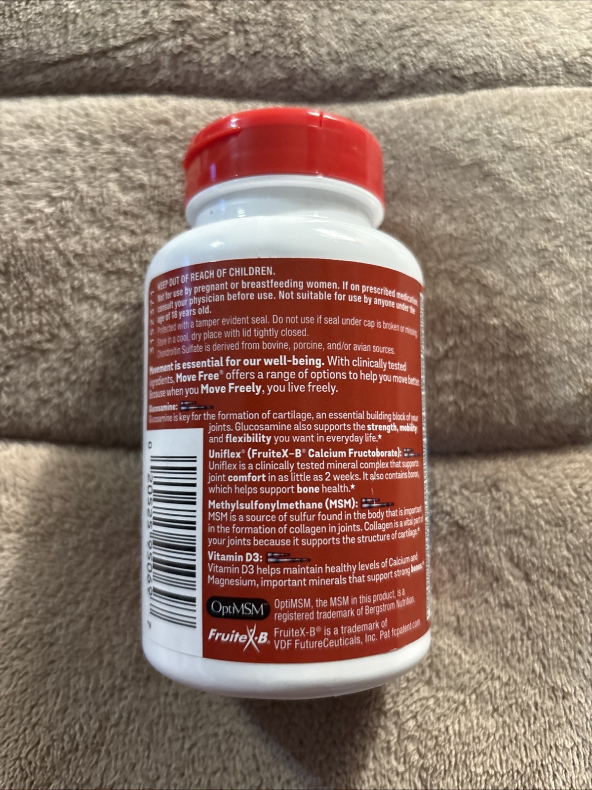 NEW Schiff Move Free Advanced Joint Health 120 Coated Tablets EXP 05/2028