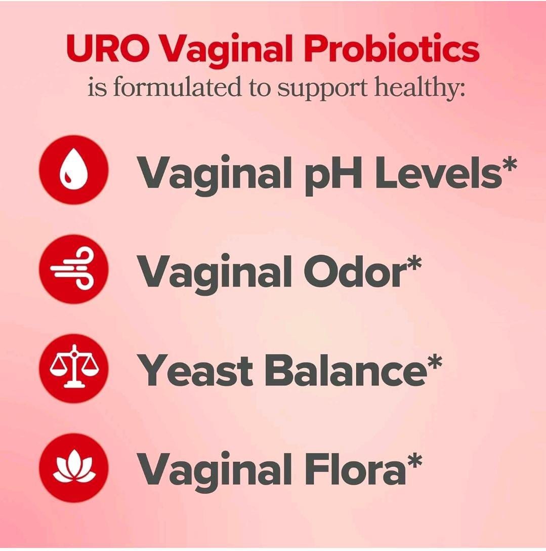 (2PACK) O Positiv URO pH Balance Vaginal Probiotics, 60 Capsules 100% ORIGINAL
