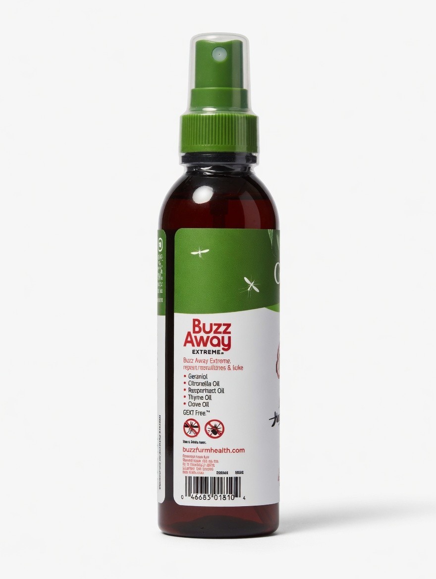 Buzz Away Extreme Insect Repellent Spray Quantum Health DEET-Free Mosquito Tick