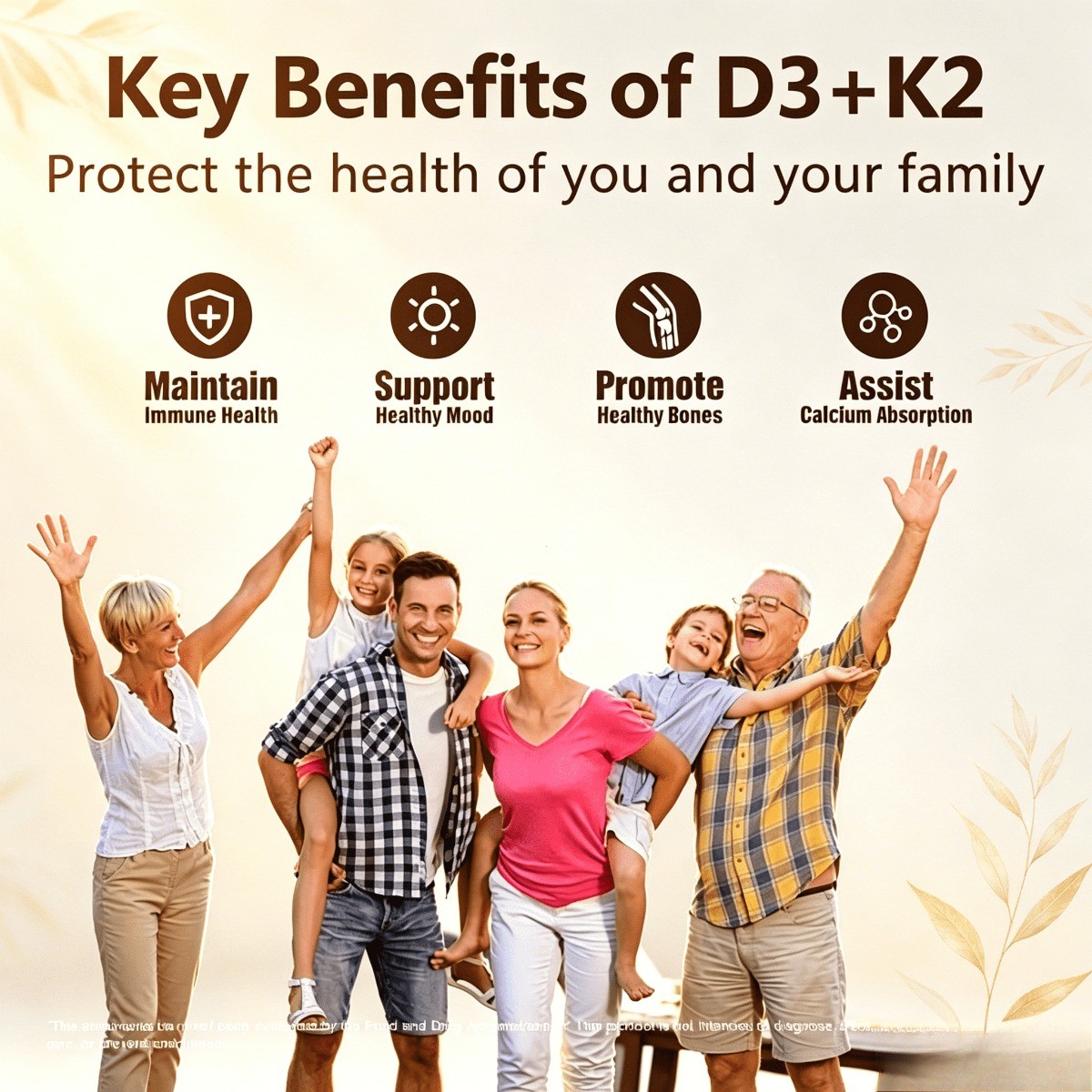 DEAL SUPPLEMENT Vitamin D3 K2 5000IU Softgel, 2-1 Complex, 250 Count NEW