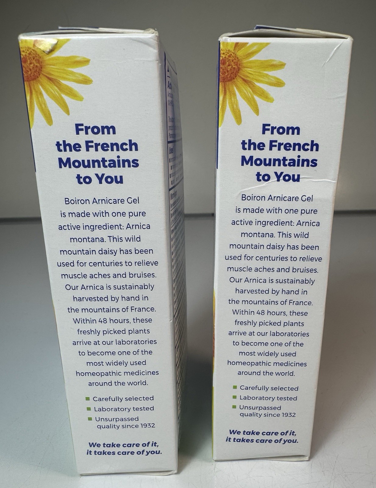 Boiron Arnicare Gel for Pain Relief – EXP 07/2027- 2.6 oz. each – 2 SEALED BOXES