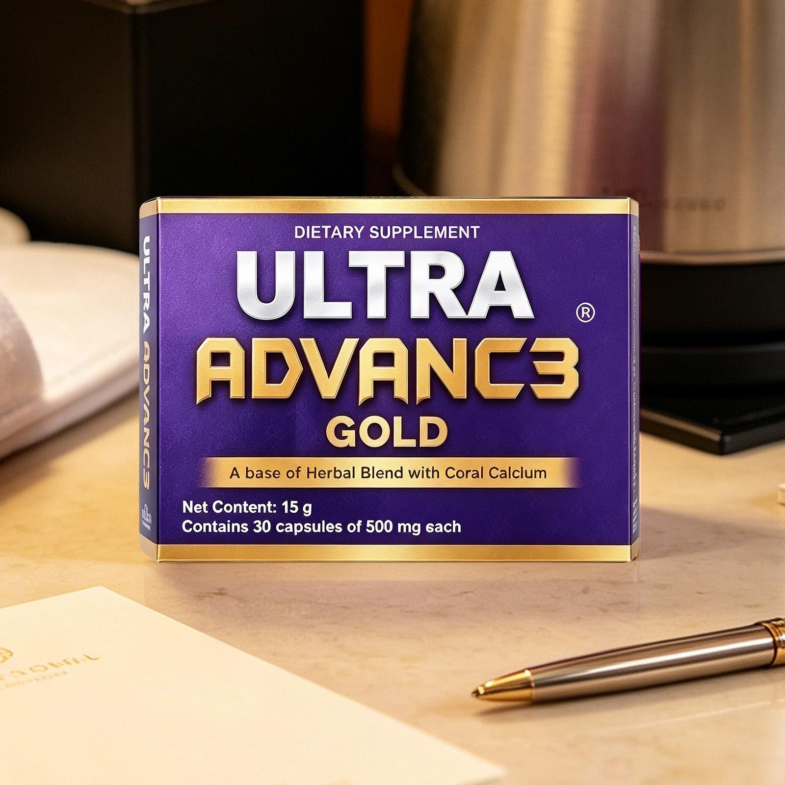 Ultra Advance3 Gold Pain Relief Joint Support All-in-One 30 Capsules