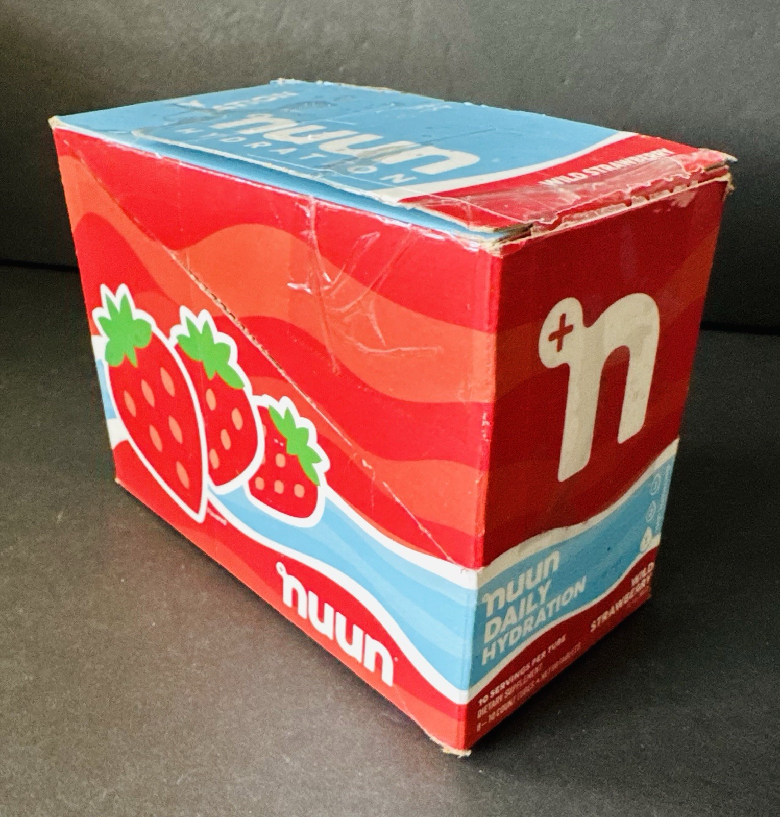 Nuun Daily Hydration Wellness Electrolyte 8 pack “WILD STRAWBERRY” tabs 04/2026