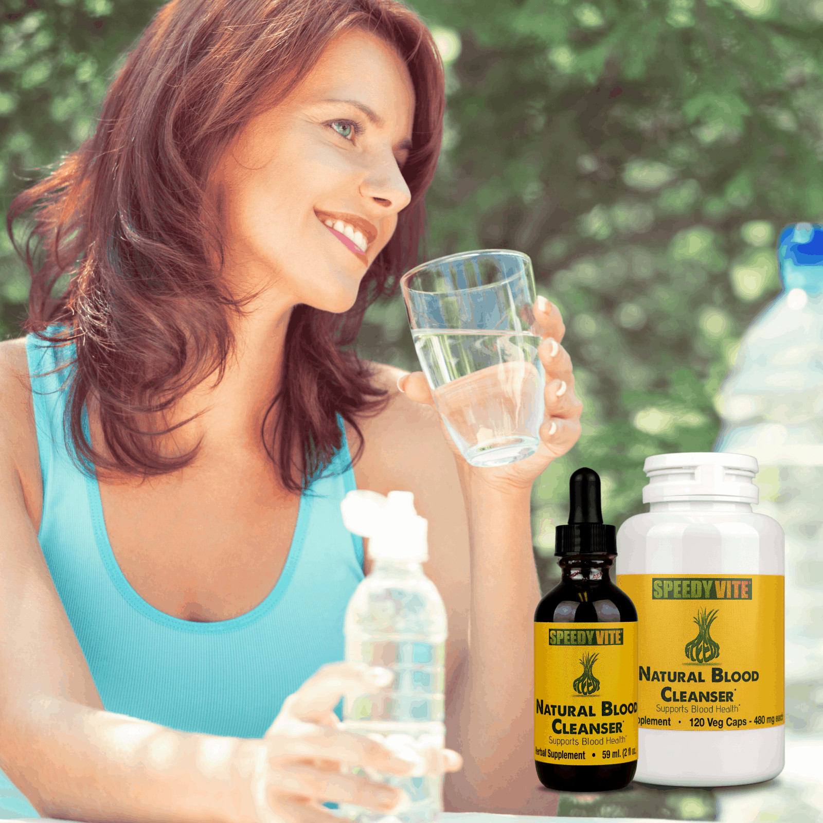 SpeedyVite® Natural Blood Cleanser Supplement (2 Fl oz Drops) Organic & Wild