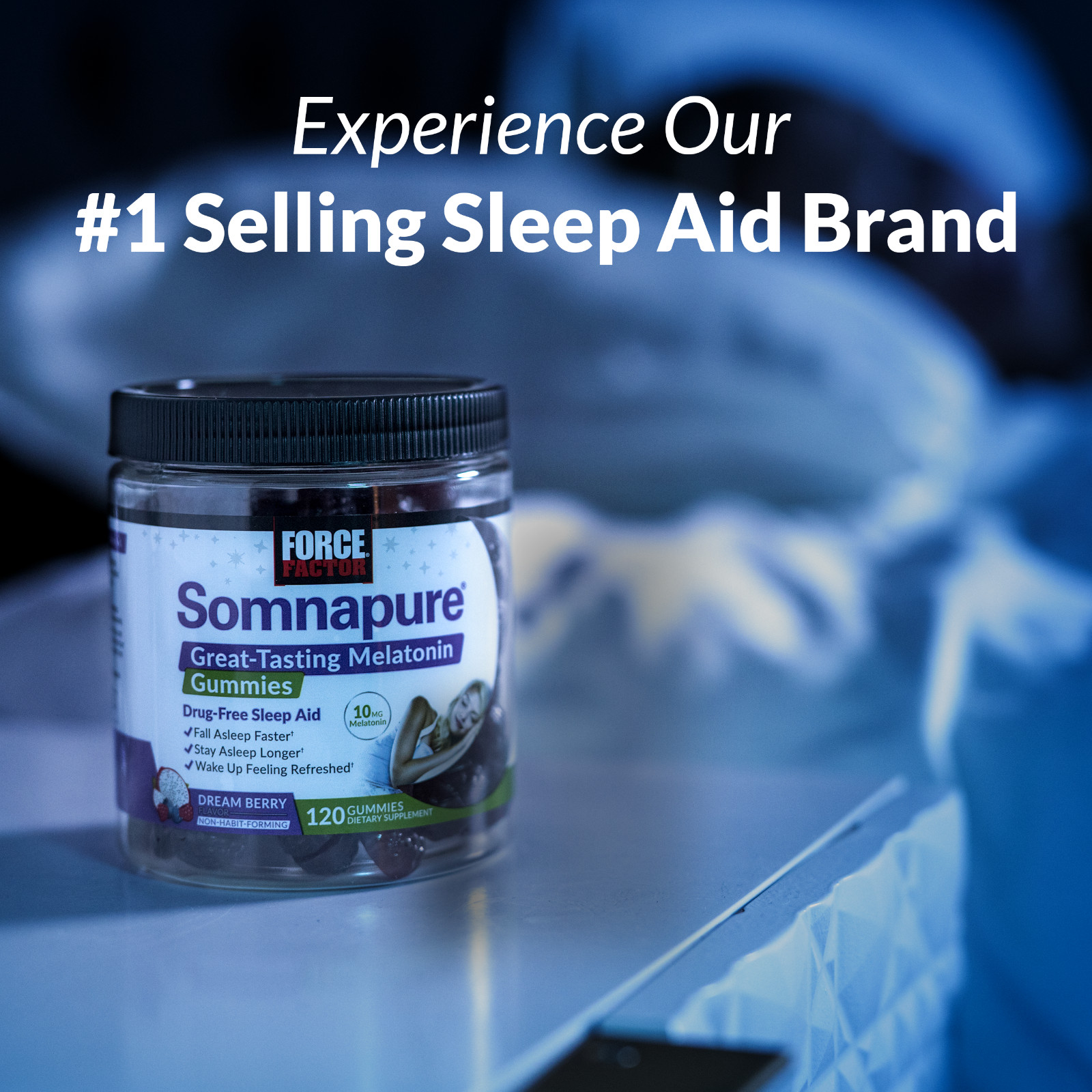 Force Factor Somnapure Melatonin 3mg Natural Sleep Aid