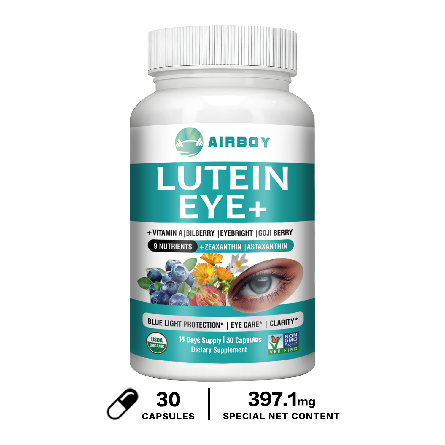 Lutein Eye – Premium Eye Protection Formula,Vision Health- Zeaxanthin, Vitamin A