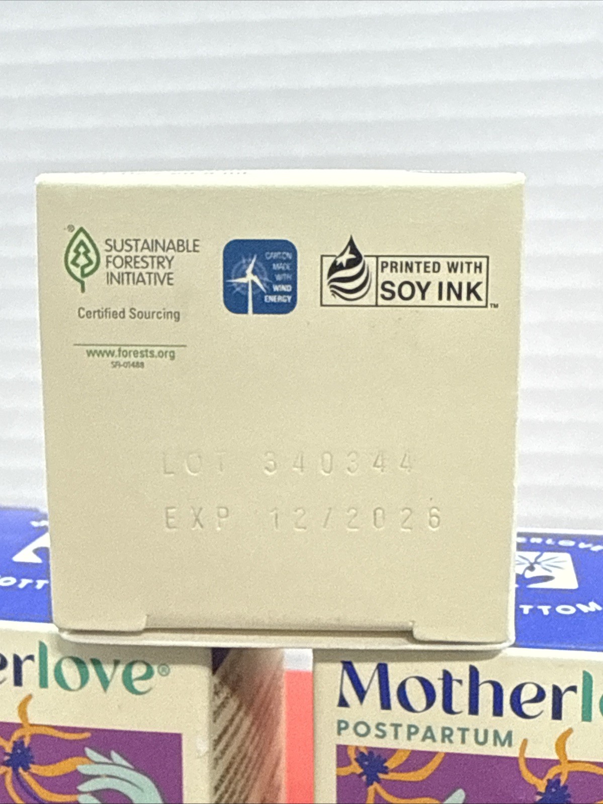 Motherlove: Rhoid Balm 1 FL OZ 29.5 mL Postpartum Organic Herbal Relief Non GMO