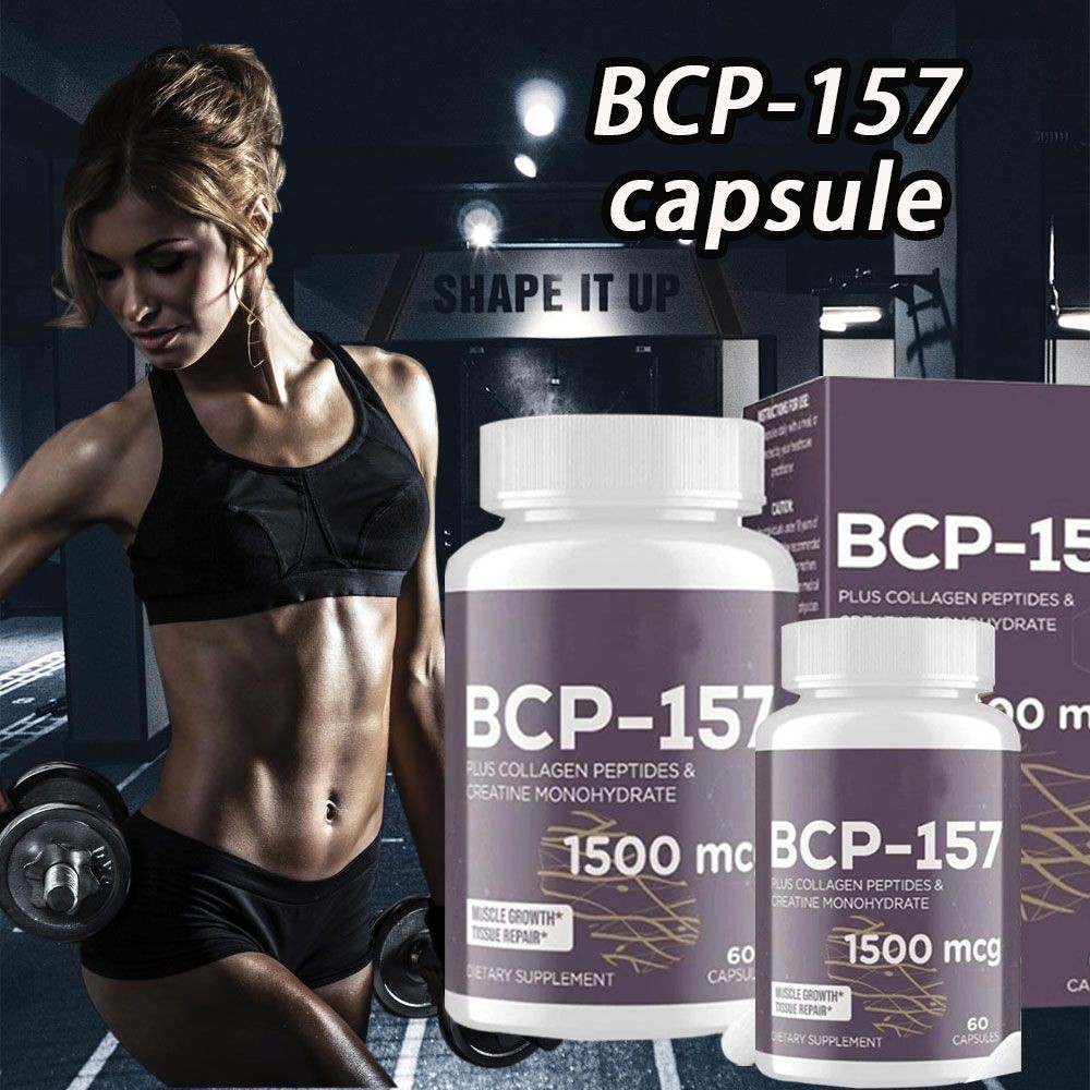.2X Peptide Collagen Formula 157ct Capsules Promotes Growth Muscle High Purity~