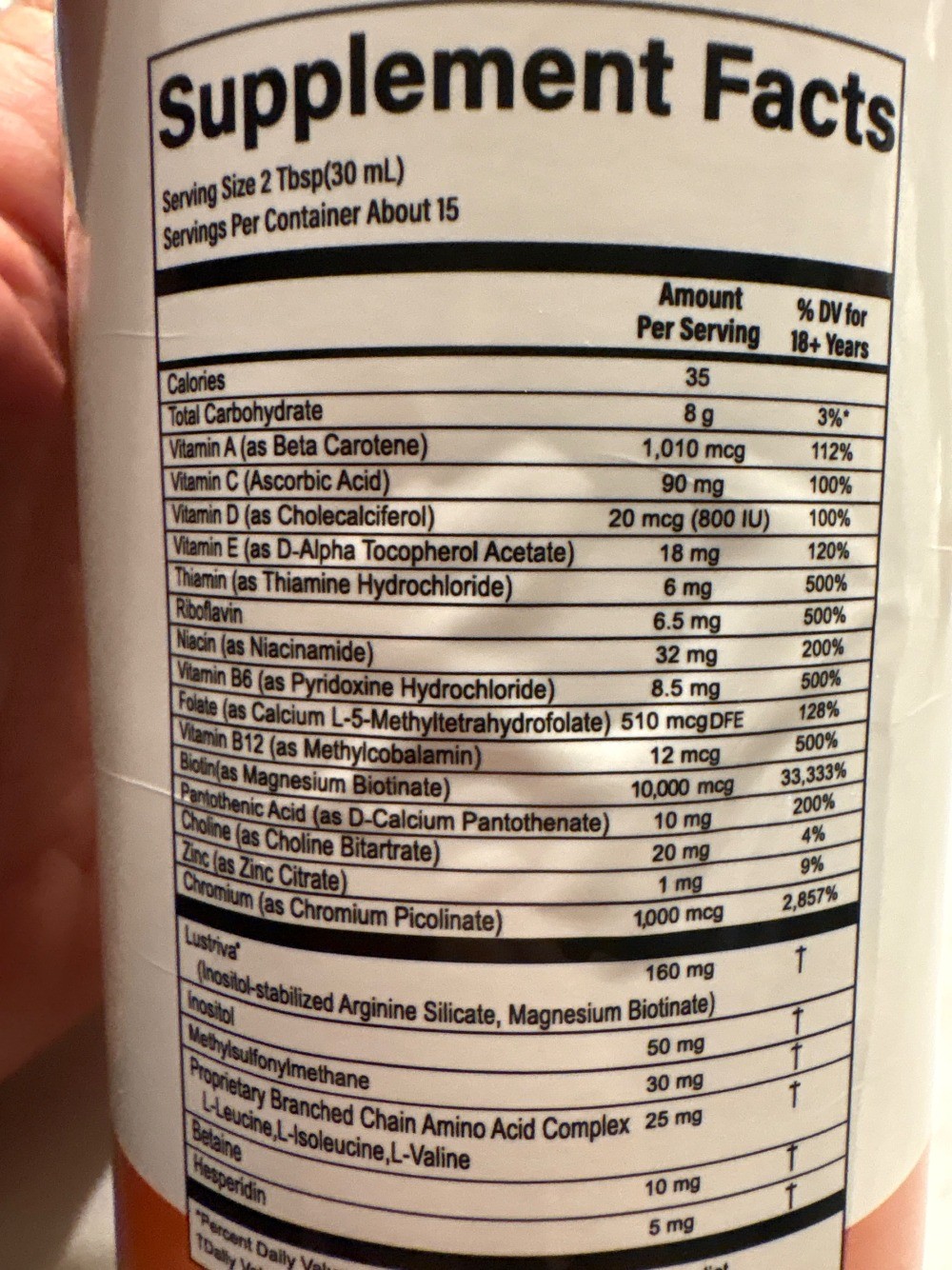 MaryRuth’s Liquid Multivitamin + Hair Growth – Thicker Hair – Vegan, 15.22 Fl Oz