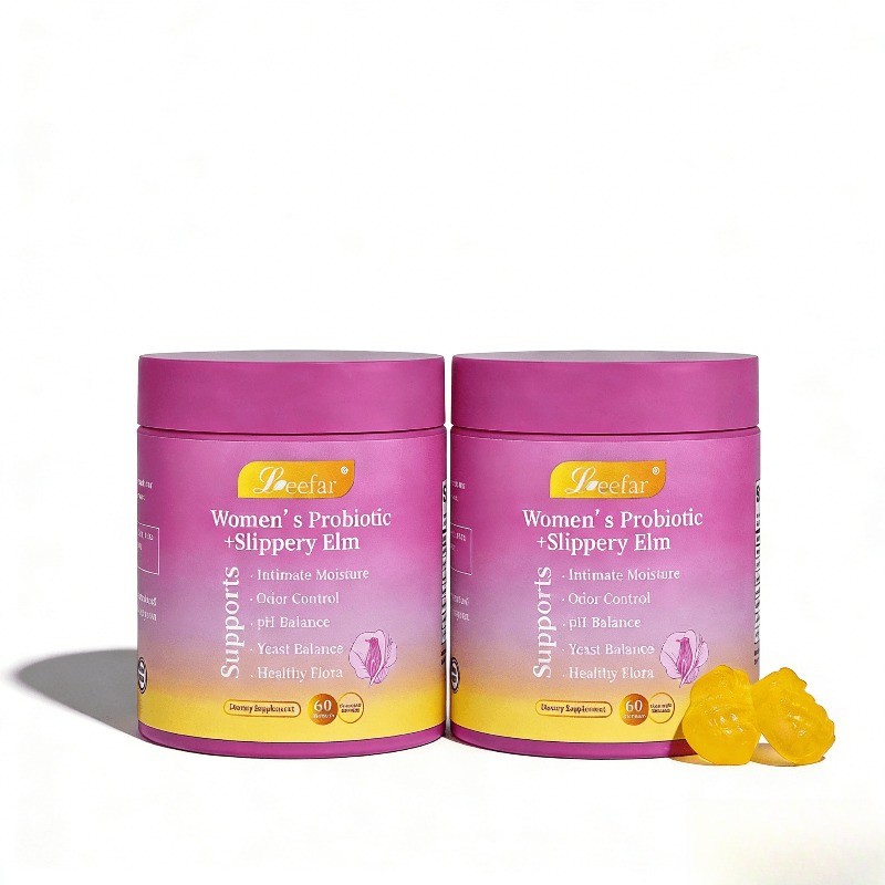 Women‘s Probiotic Gummy Vitamins: Slippery Elm designed for Digestive & Immune
