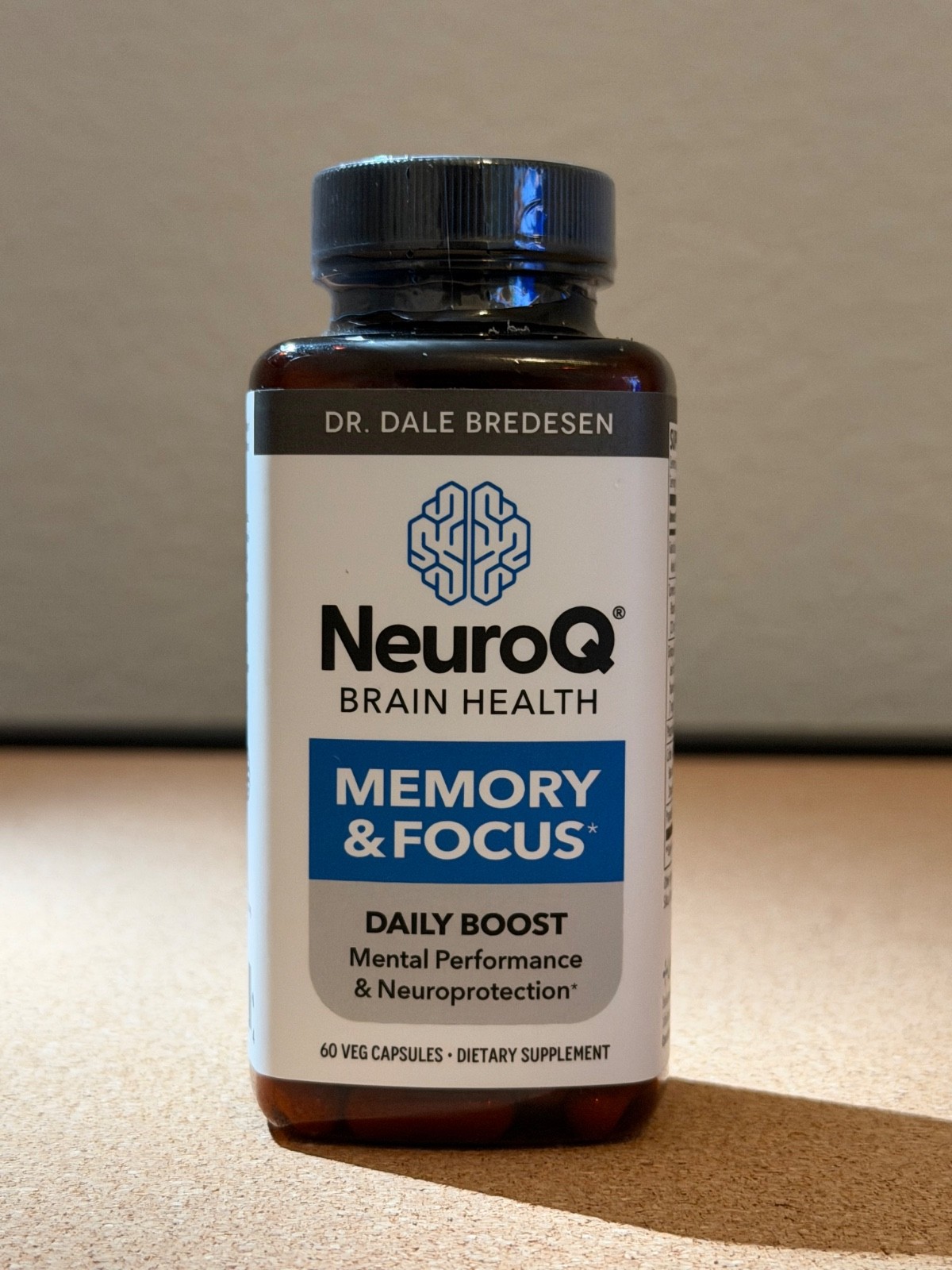 LifeSeasons NeuroQ Brain Health Memory & Focus 60 Veg Capsules Exp 7/2028