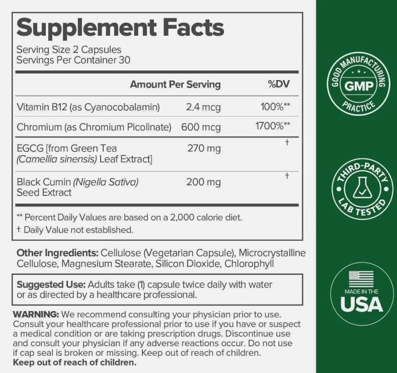 O Positiv Moto Women’s Metabolism Support Energy&Curb Craving Vegan 60 Cap