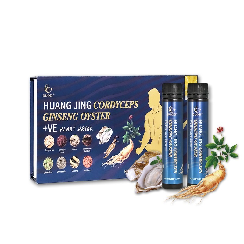 Huang Jing Cordyceps Ginseng Oyster Drink Energy Boosting Fertility Reproductive