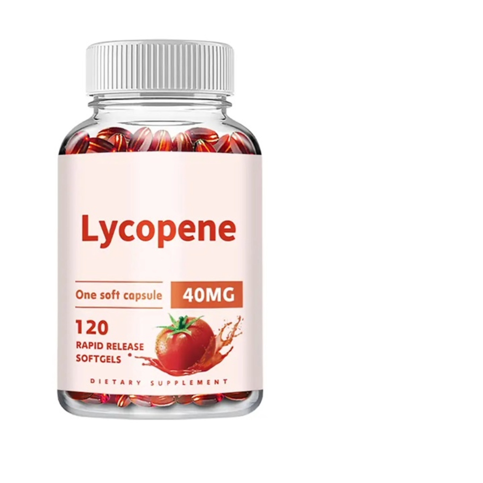 Lycopene 40mg 120 Softgels Prostate/Heart Health Puritan Gluten Free/NON GMO