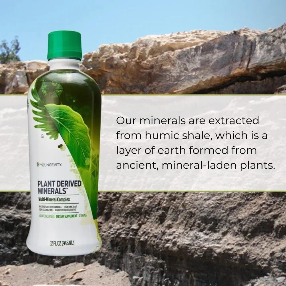 Youngevity Plant Derived Liquid Minerals – (32 oz Pack of 2) Free Shipping