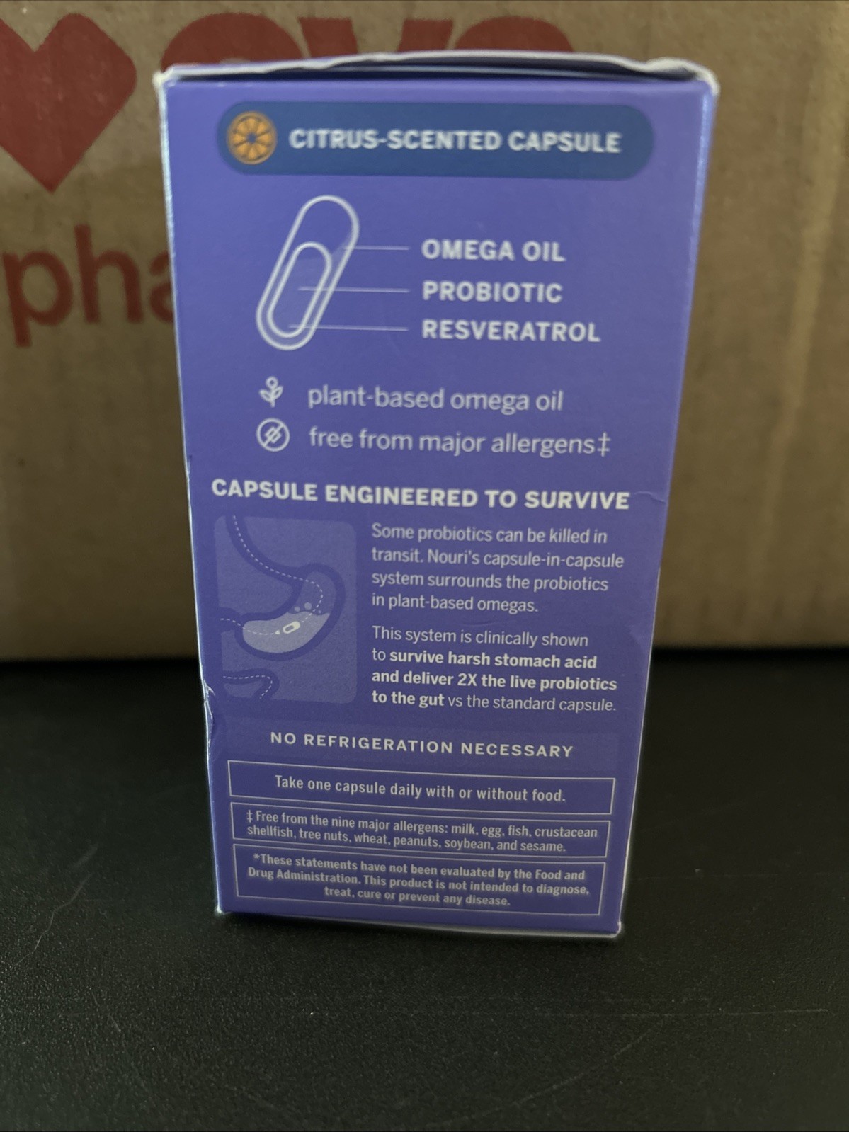 Nouri Menopause Health Probiotic with Omega and Resveratrol 30ct (Pack Of 1)