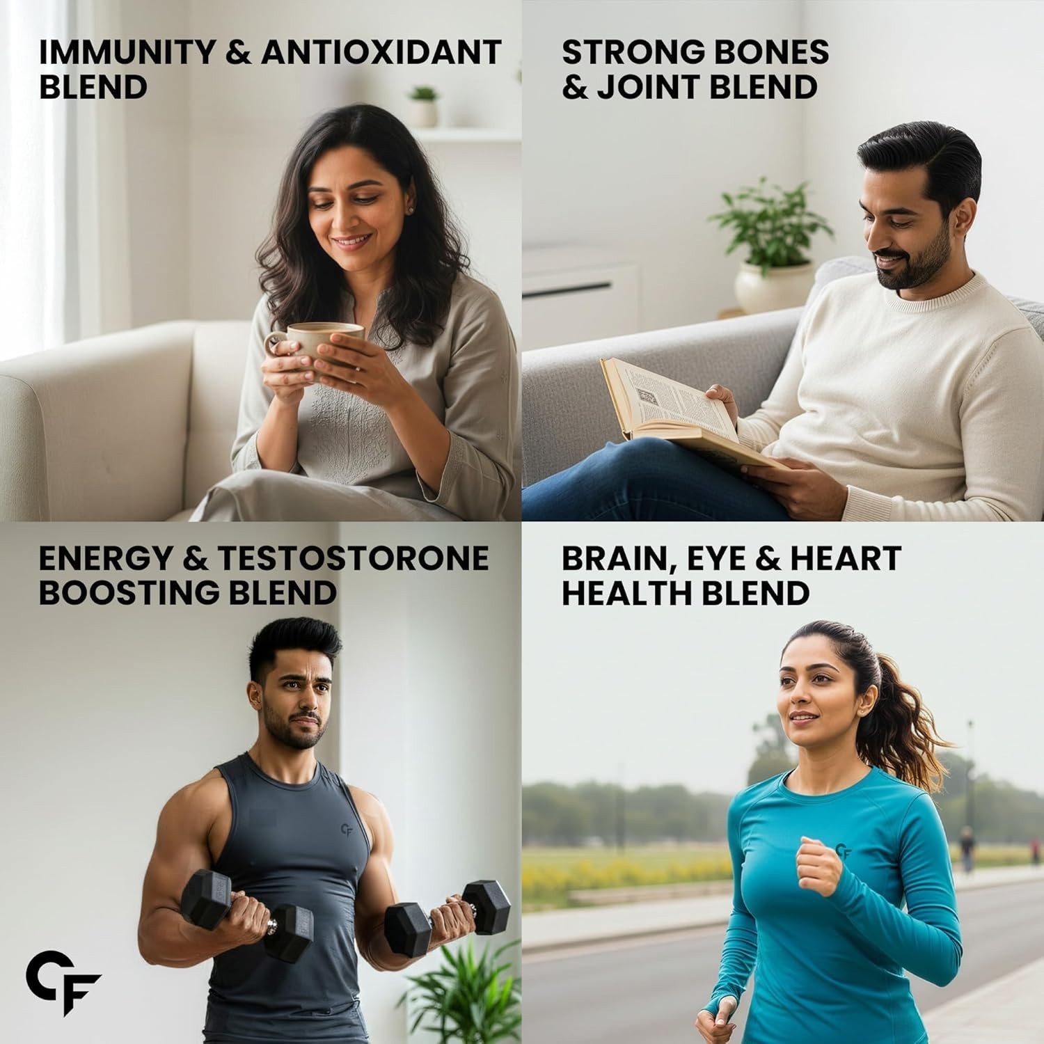Carbamide Forte Multivitamin for Men Gym 180 Tablets Energy Immunity Support