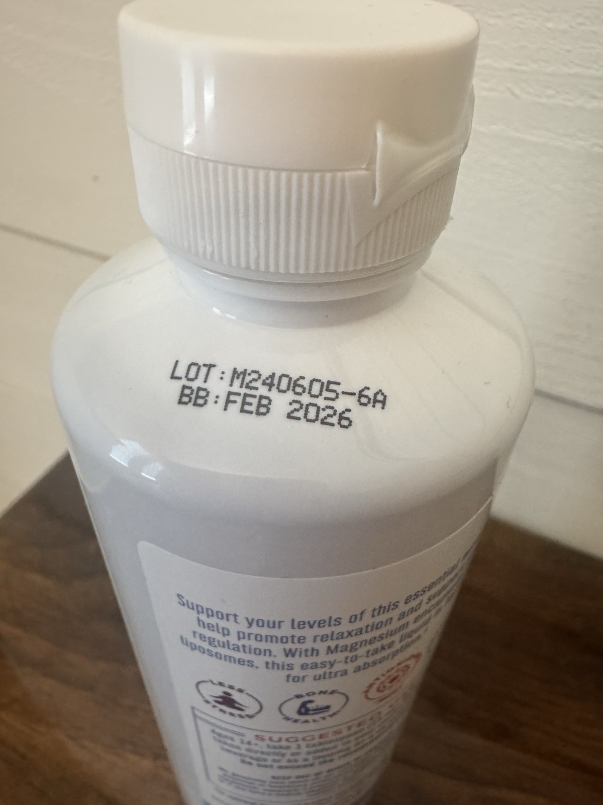 Magnesium Calm Liposomal, Almond Vanilla, 15.22 fl oz (450 ml)