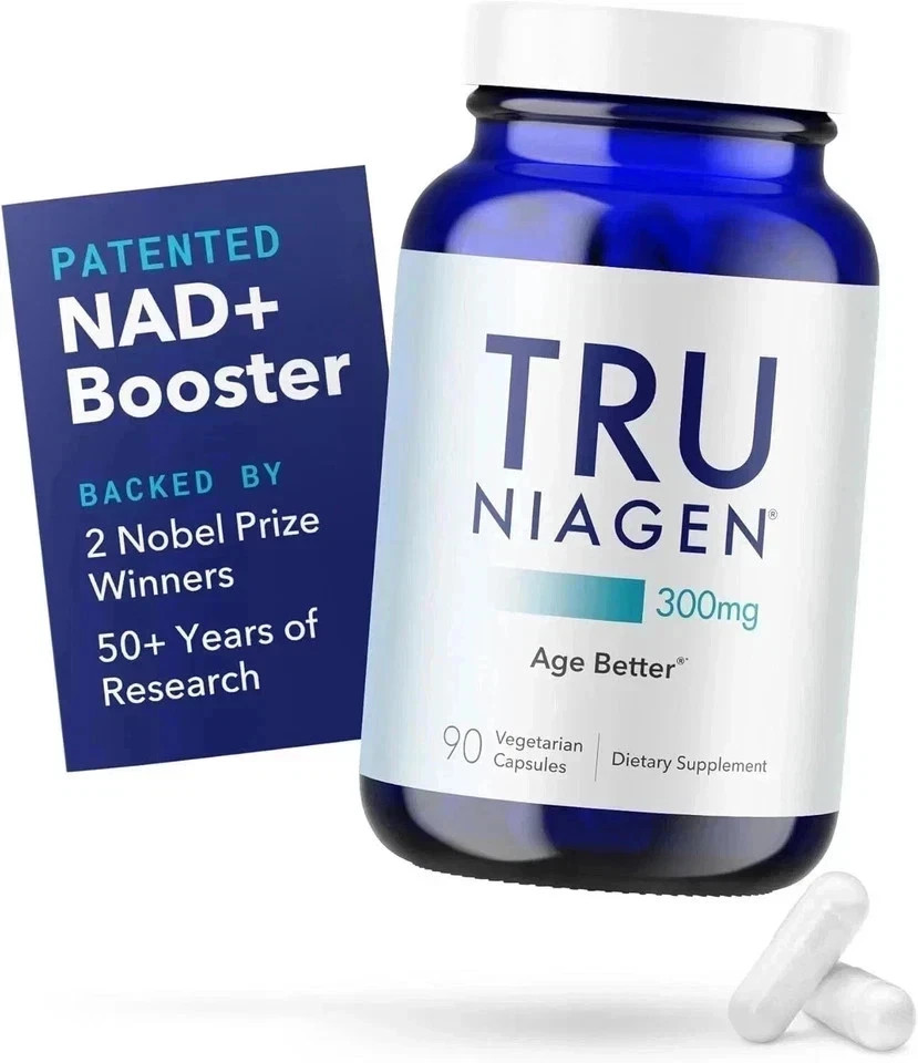NEW 300mg TRU NIAGEN NAD Supplement Niagen for Brain Function & Anti-Aging