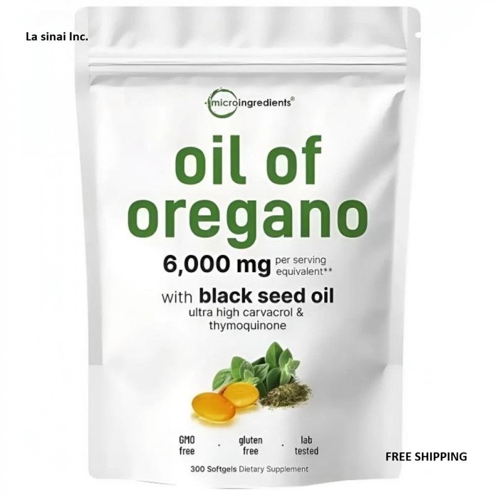 2 Oil Softgels Count Oregano Seed with & Black of 1 Carvacrol-40% in discount