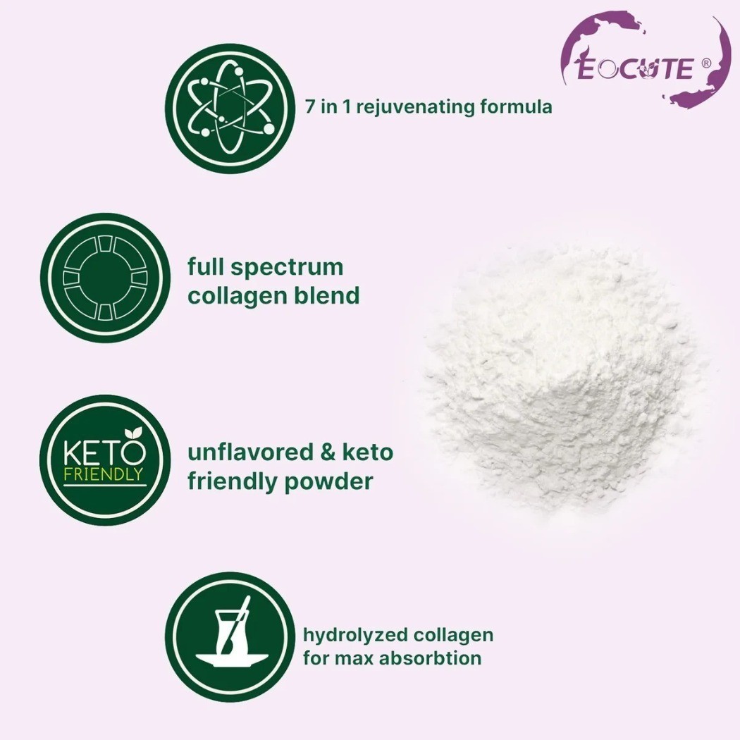 1LB – 2LB Multi Collagen Peptides Powder Type I II III V X Hydrolyzed Protein