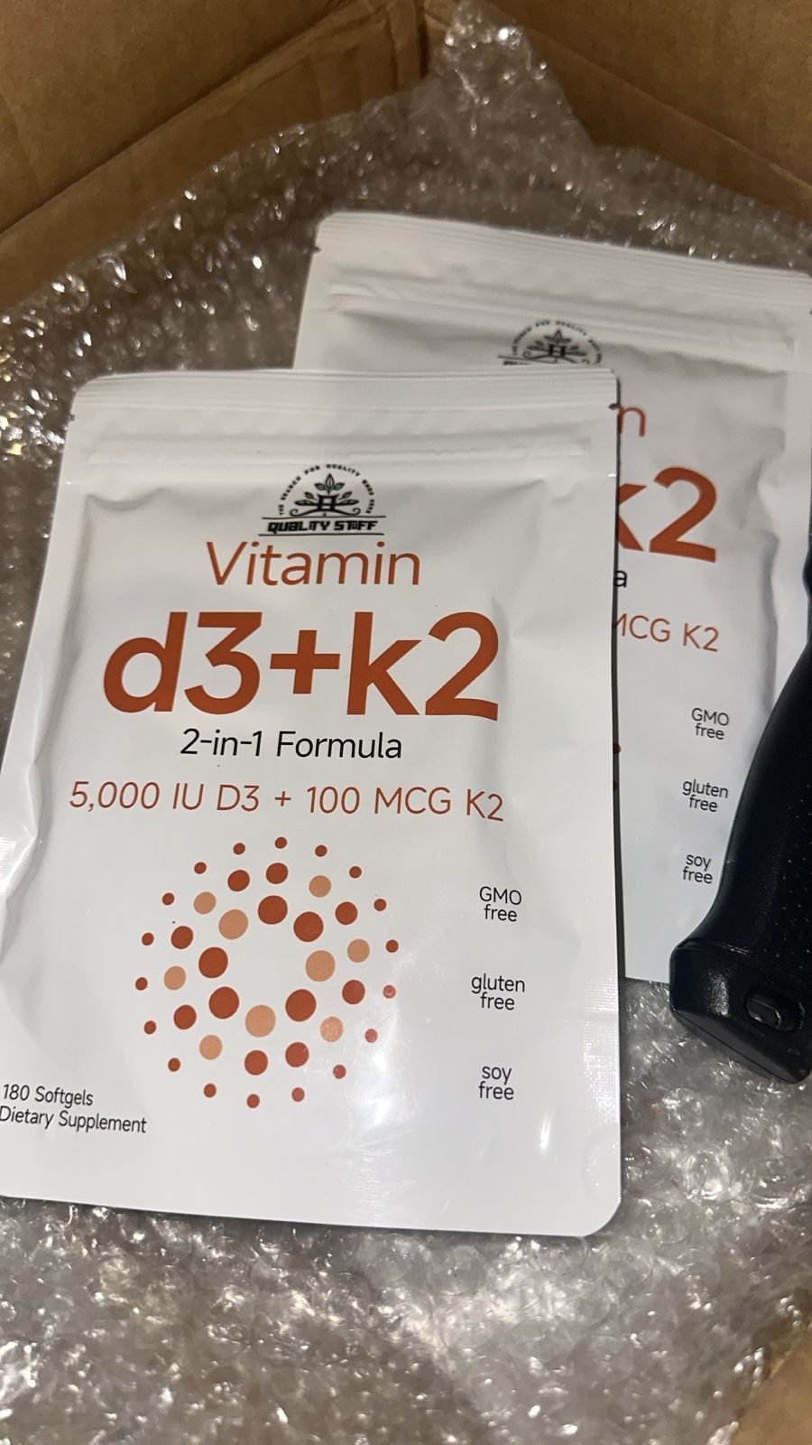 Vitamin D3 + K2