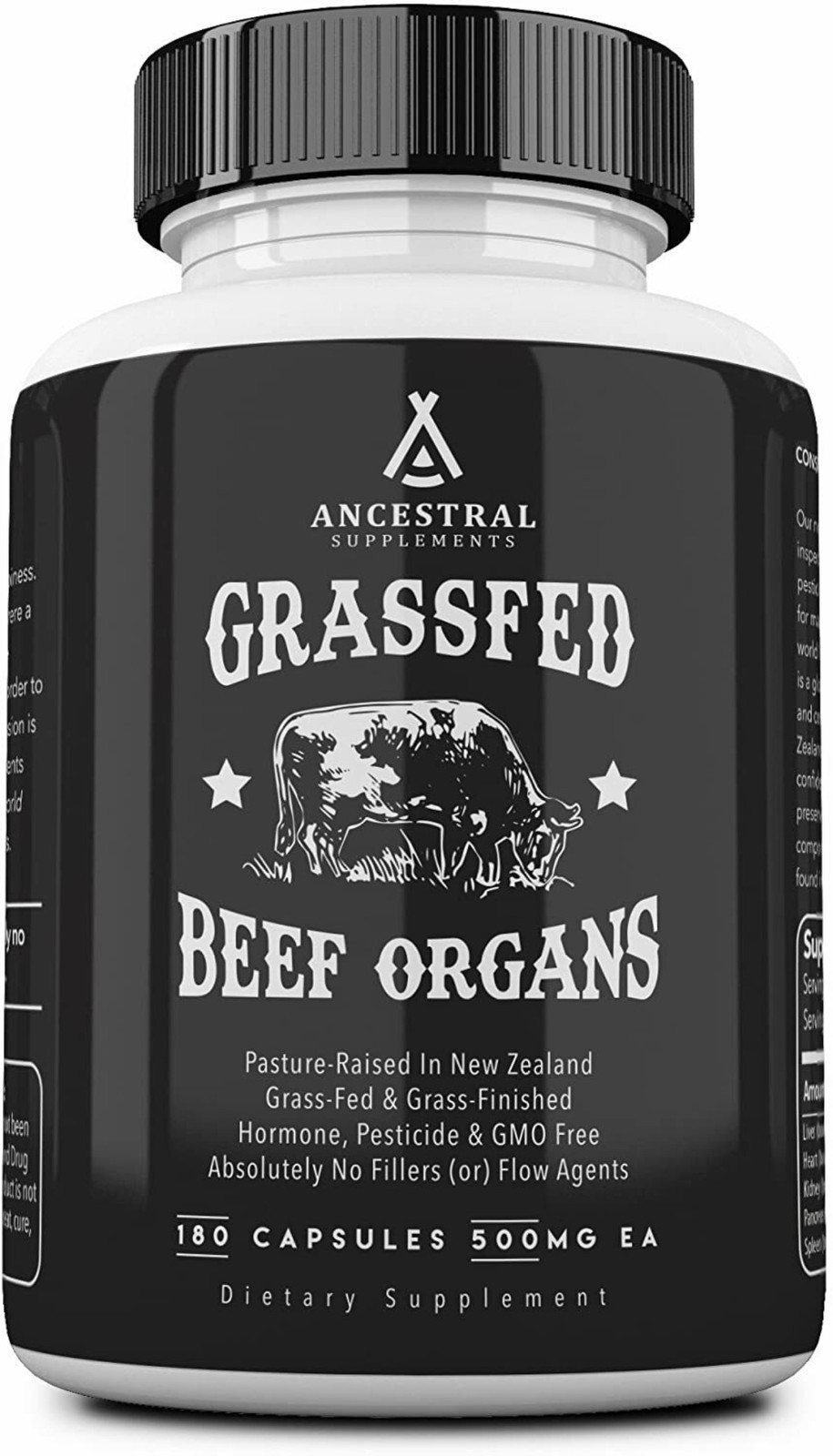 Ancestral Supplements Grass Fed Beef Organs | Boost Health & Vital Energy