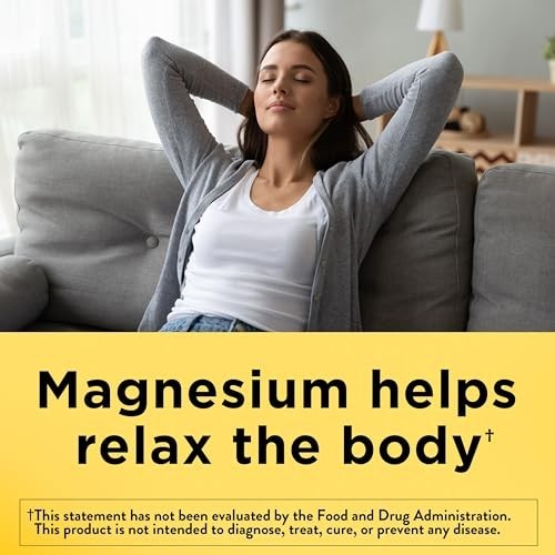 Nature Made Magnesium Oxide 250 mg, 200 Count (Pack of 1)