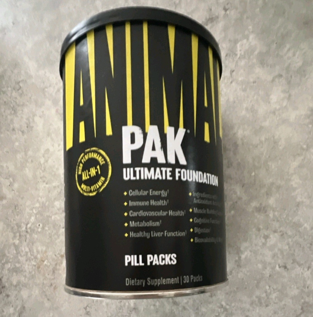 Animal Pak – Convenient Multivitamin for Men & Women 30 Count