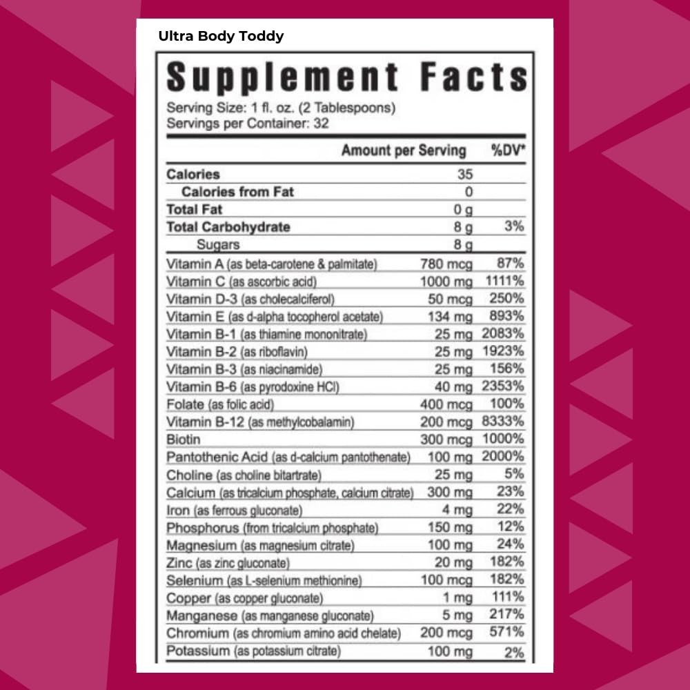 Youngevity Ultra Body Toddy Mega Multi-Vitamin Mineral 3-PACK – FREE SHIPPING