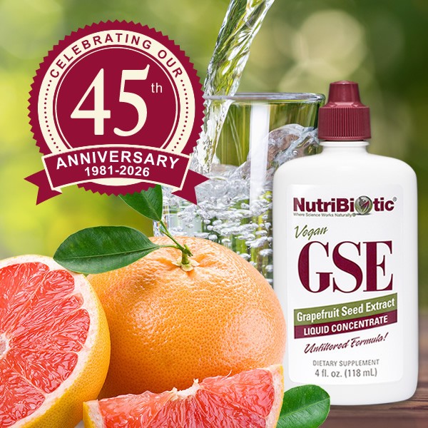 NutriBiotic GSE Liquid Concentrate -4 Fl Oz Broad-Spectrum Immune Support