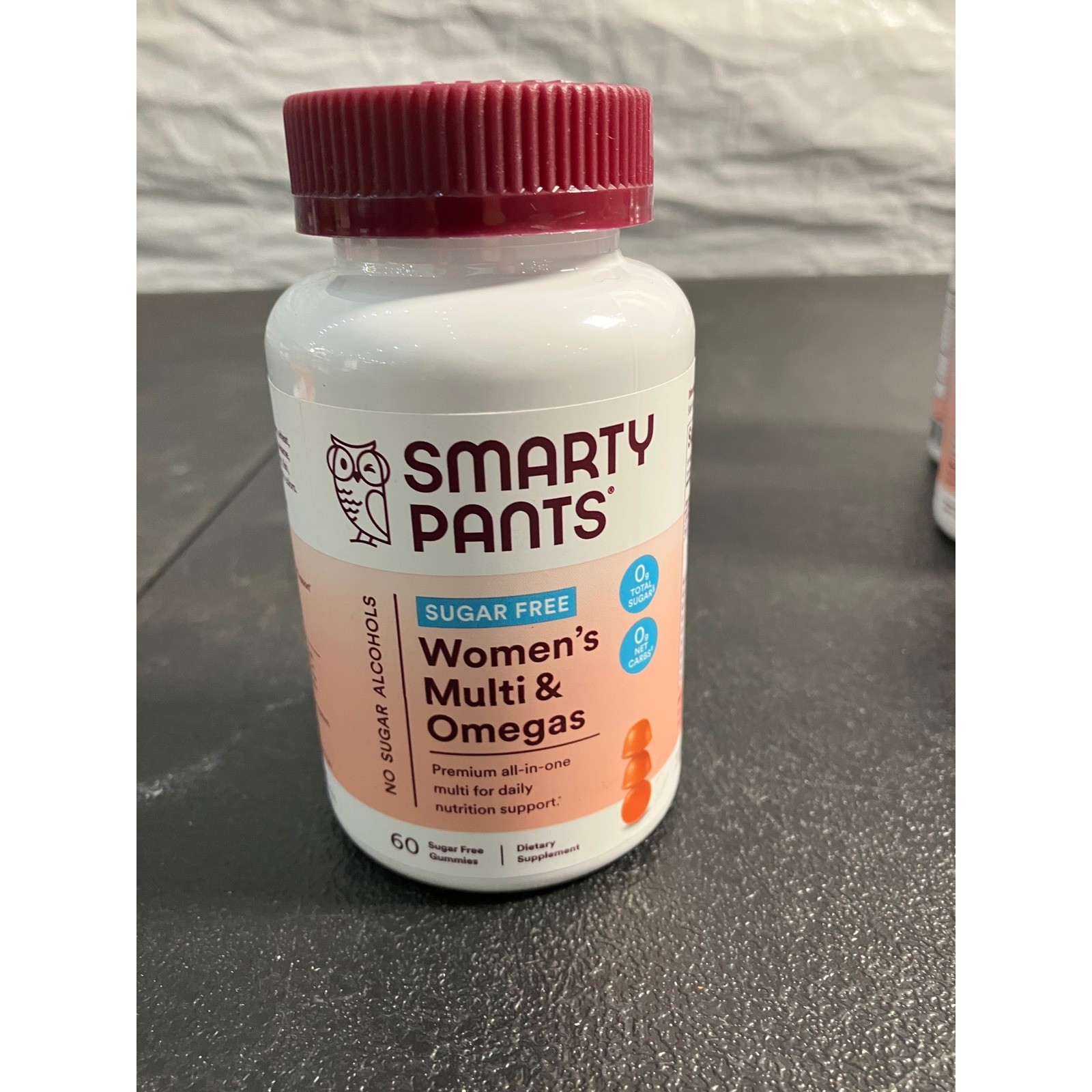 SmartyPants Sugar Free Womens Multi & Omegas 60ct Gummies Lot of 5 Exp 12/26