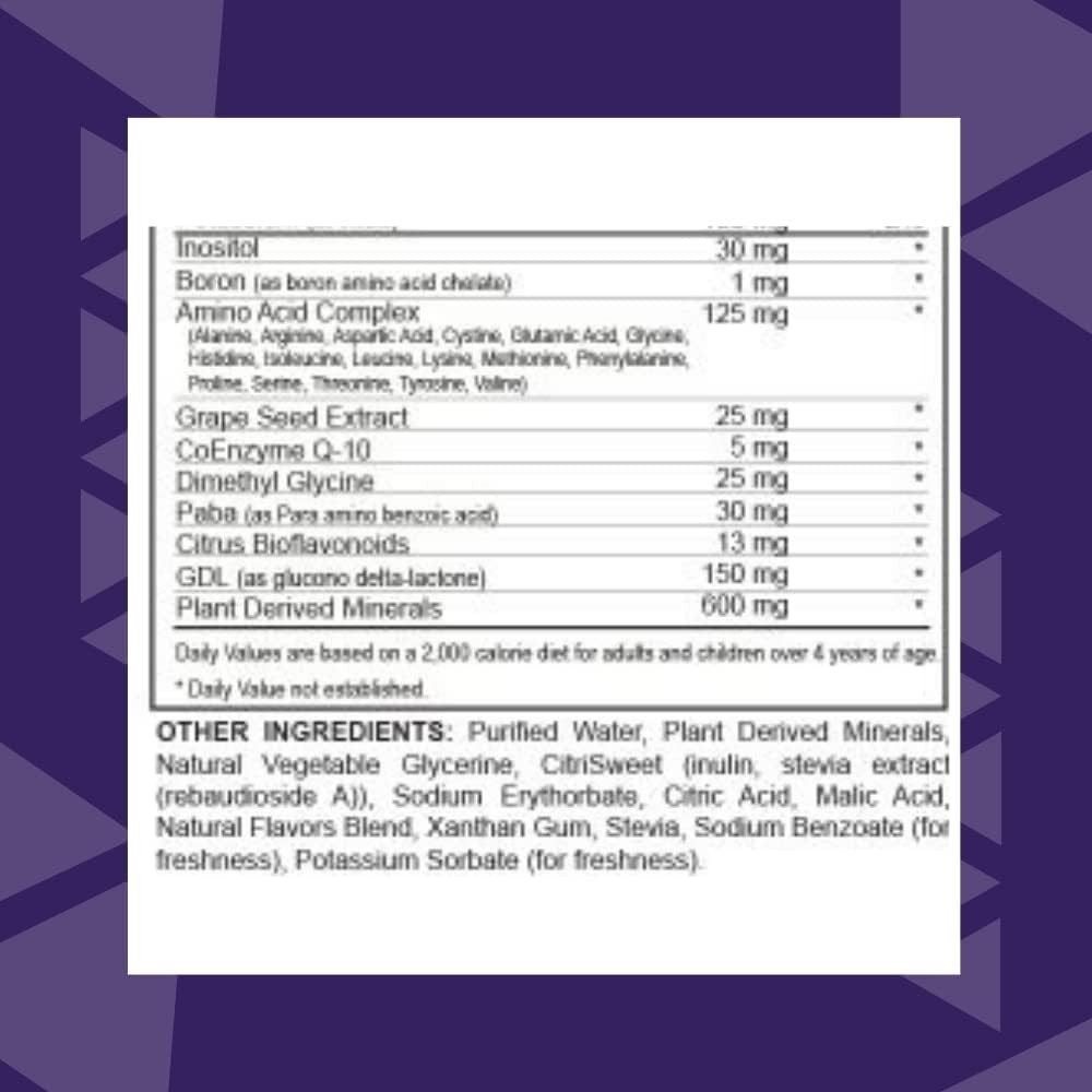 Highly Absorbable Liquid Multi-Vitamin – 12+ Amino Acids & Antioxidant Boost