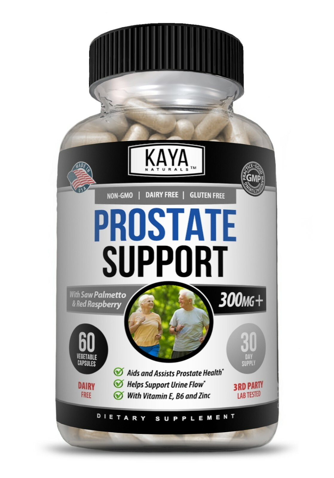 Prostate Support – Saw Palmetto – Reduce Frequent Urination, Stamina supplement